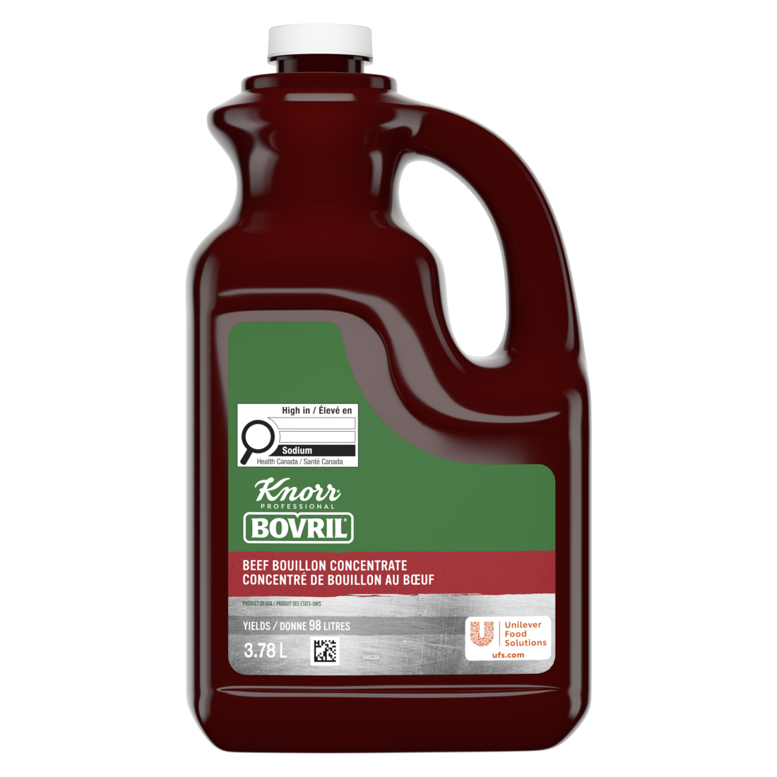 Knorr Professional Bovril Beef Bouillon, 3.78 L -- 2 Per Case