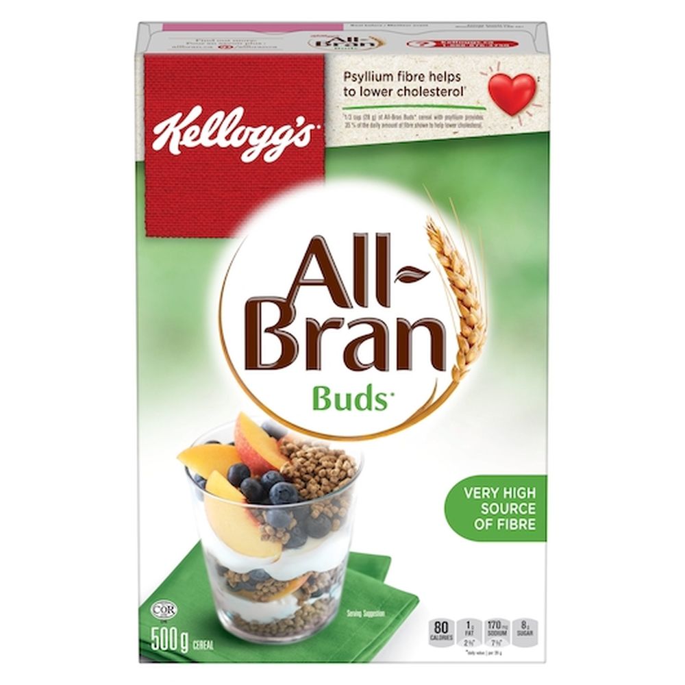 All-bran Buds Cereal, 500 G -- 12 Per Case
