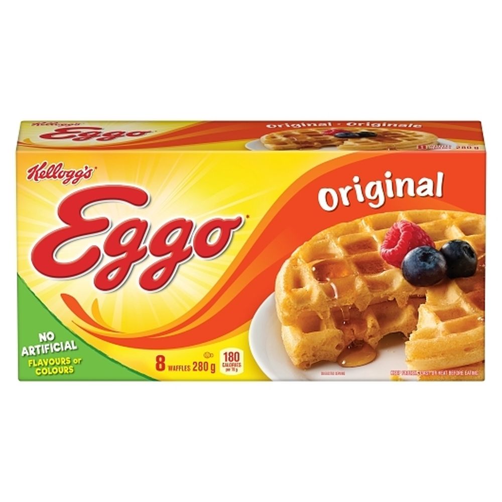 Eggo Homestyle Original Waffles, 280 G -- 24 Per Case
