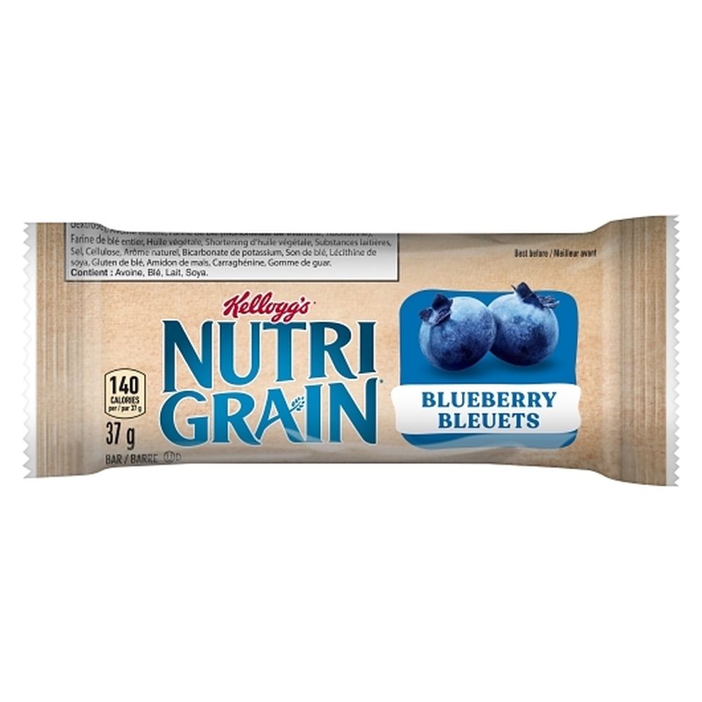 Nutri-grain Blueberry Cinnamon Cereal Bar, 37 G -- 48 Per Case