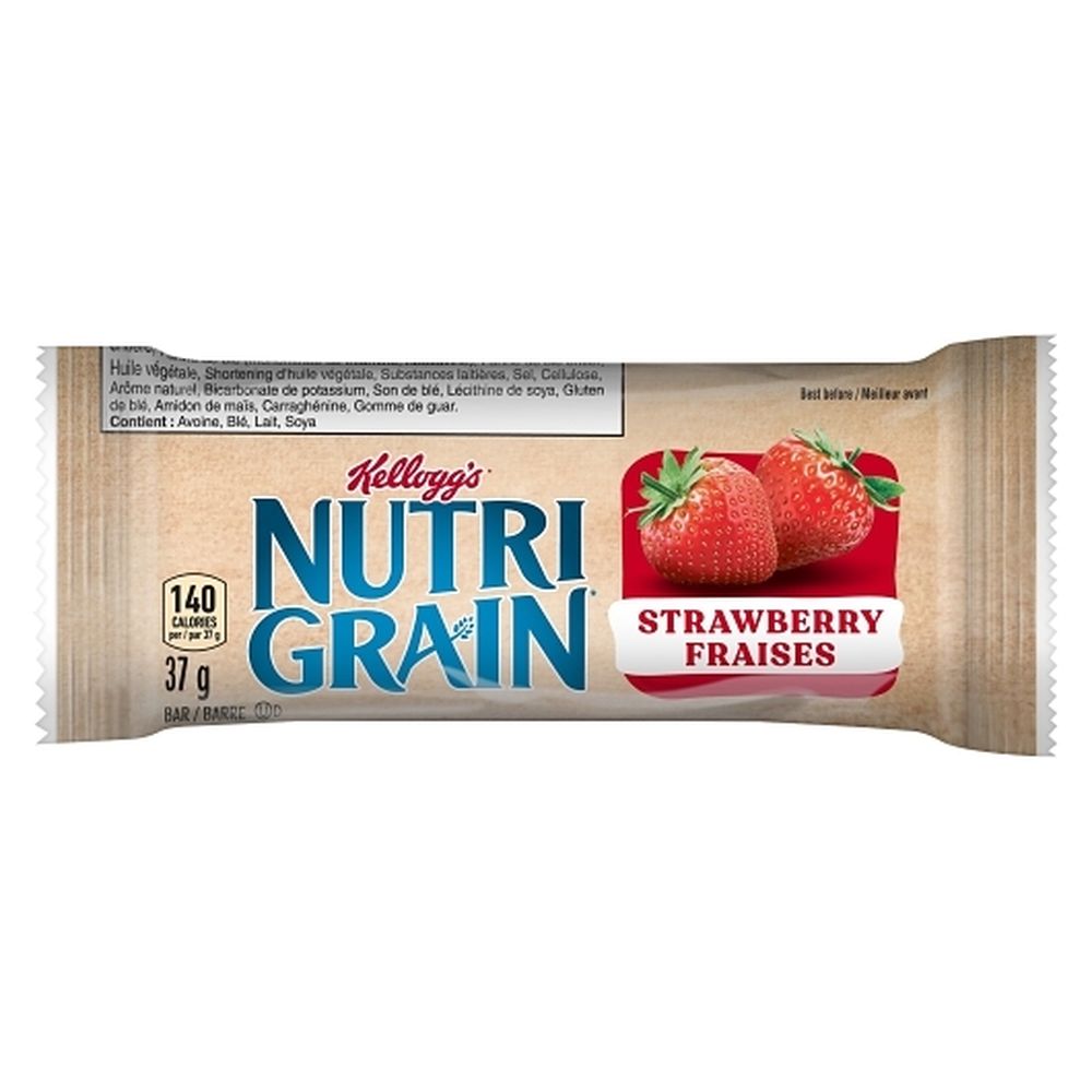 Nutri-grain Strawberry Cinnamon Cereal Bar, 37 G -- 48 Per Case