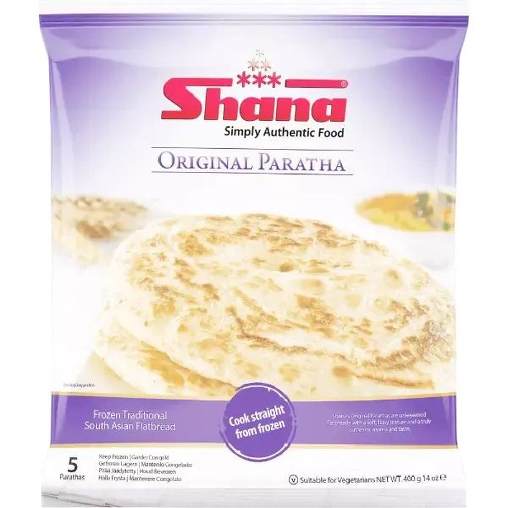 Shana Frozen Foods Original Paratha -multi Pack, 1600 G -- 6 Per Case