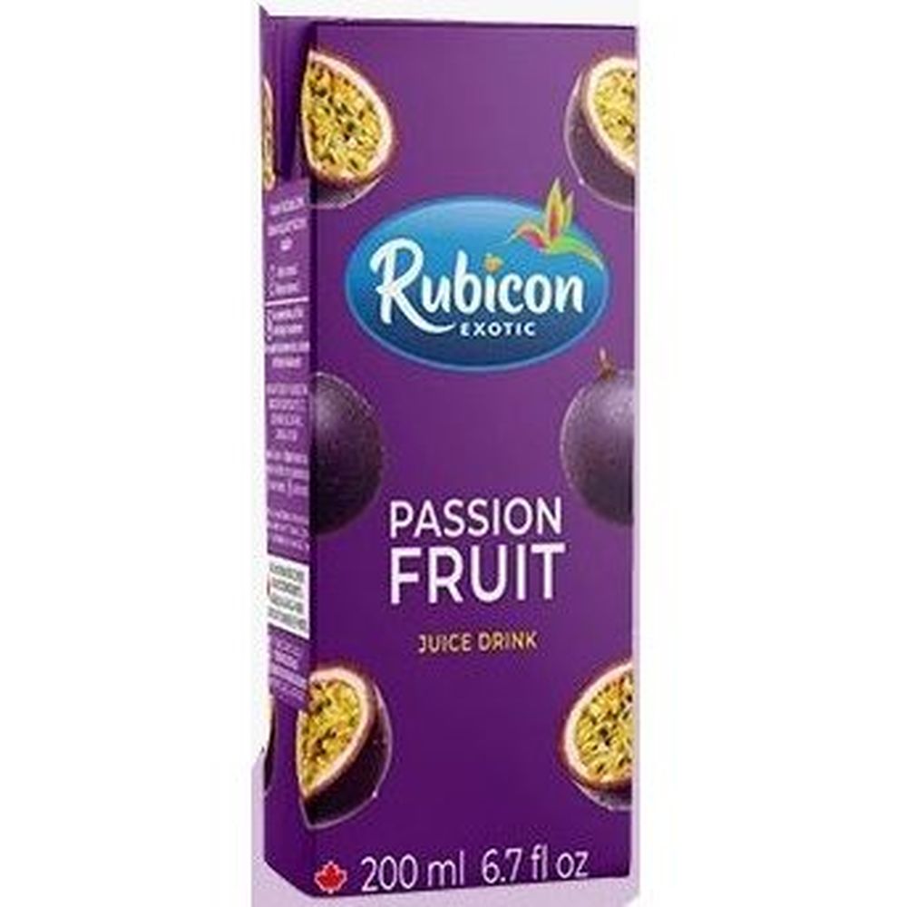 Rubicon Exotic Passion Fruit Juice, 200 Ml -- 8 Per Case