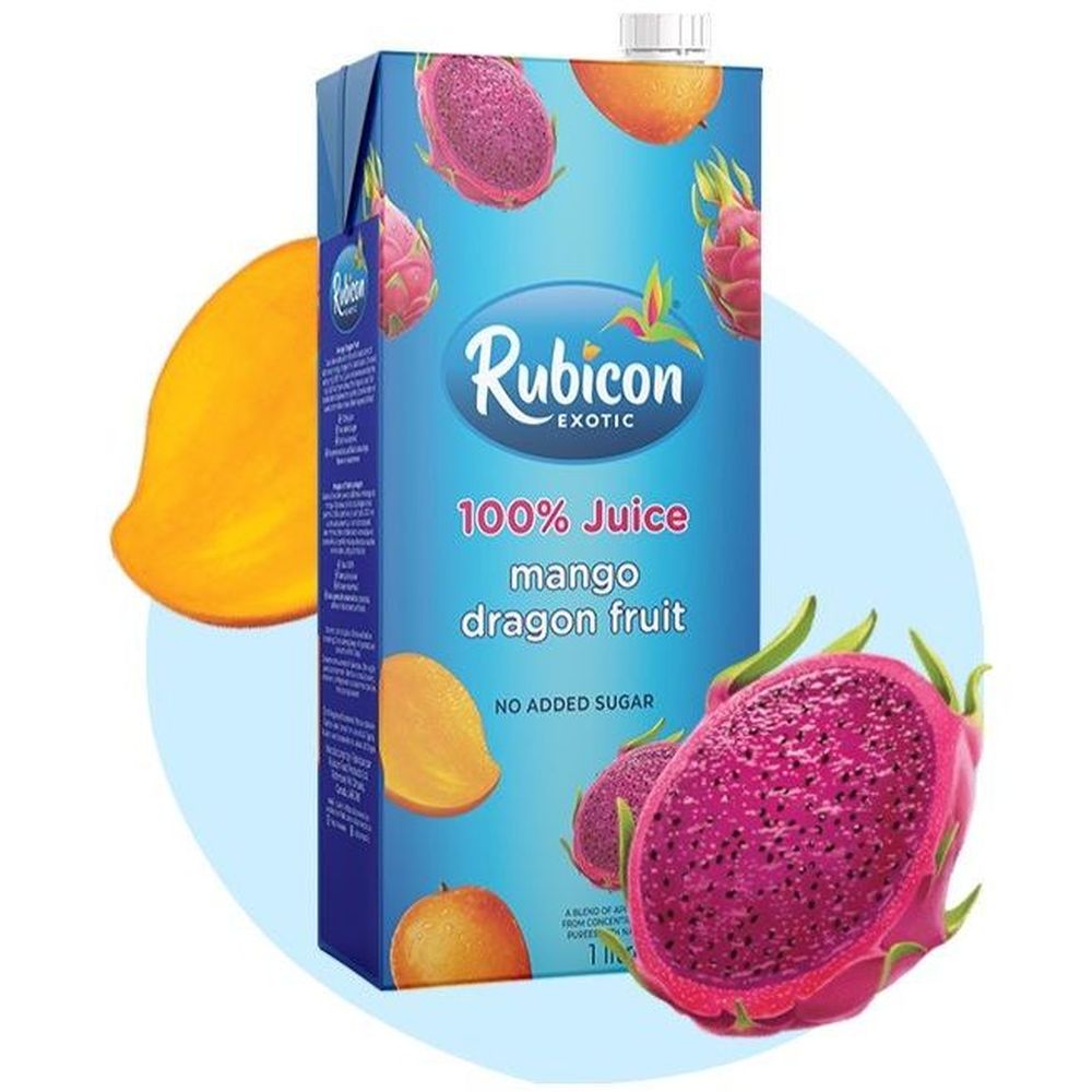 Rubicon Exotic Mango Dragon Fruit Juice, 1 L -- 12 Per Case
