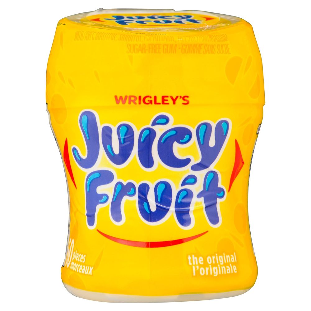 Juicy Fruit Original Sugar Free Chewing Gum, 88 G -- 24 Per Case