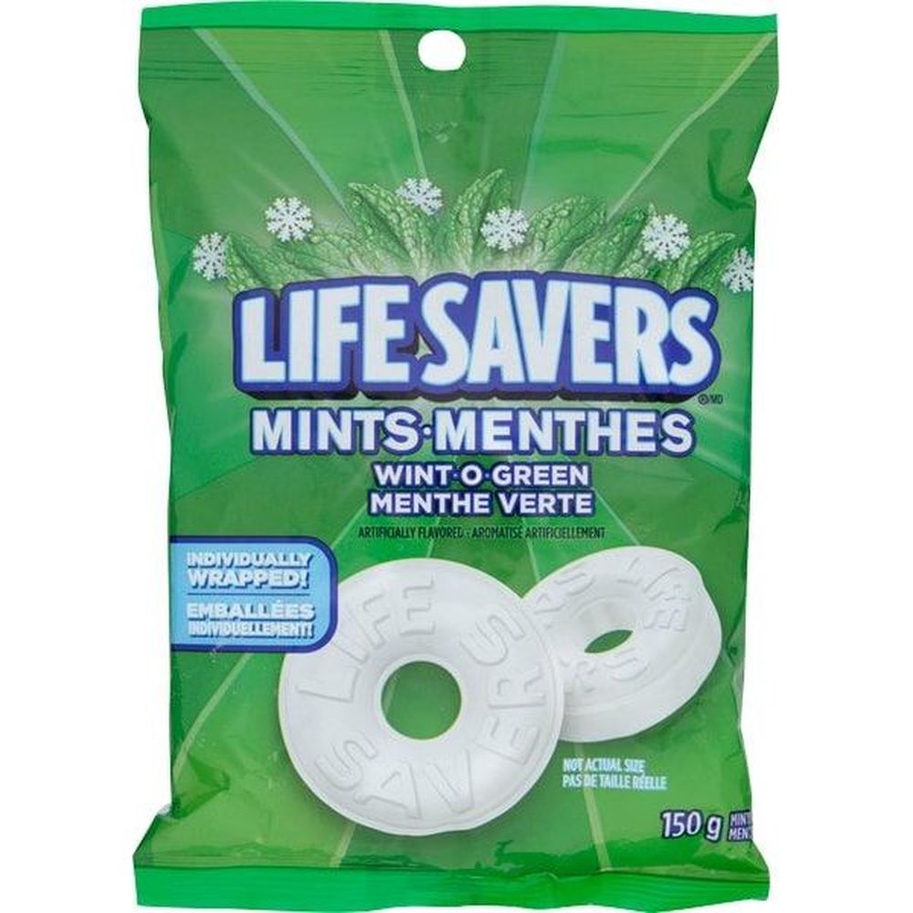 Life Savers Wint-o-green Mint, 150 G -- 12 Per Case