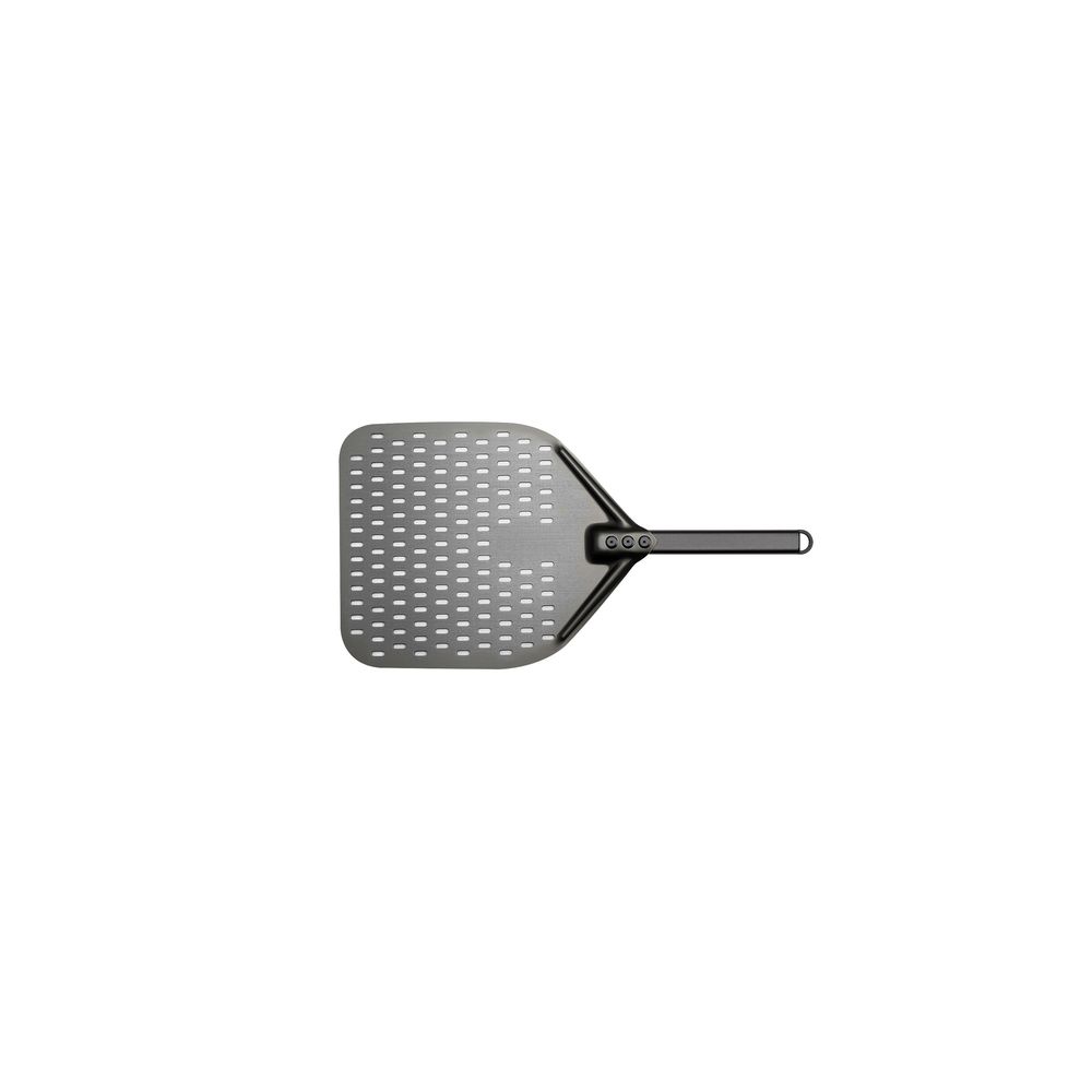 Browne Black Premium Hard Anodized Aluminum Perforated Peel With 14 X 12 In Blade, 22 In Overall Length