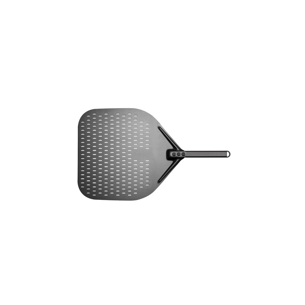 Browne Black Premium Hard Anodized Aluminum Perforated Peel With 18 X 16 In Blade, 26 In Overall Length