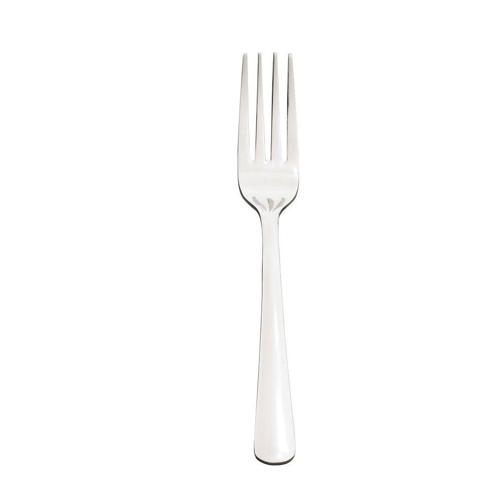 Win2 18/0 Stainless Steel Mirror Finish Dinner Fork, 7.5 In -- 24 Per Case