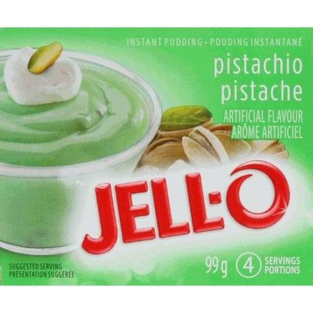 Jell-o Pouding Instantané Aux Pistaches, 99 G -- 24 Par Boîte