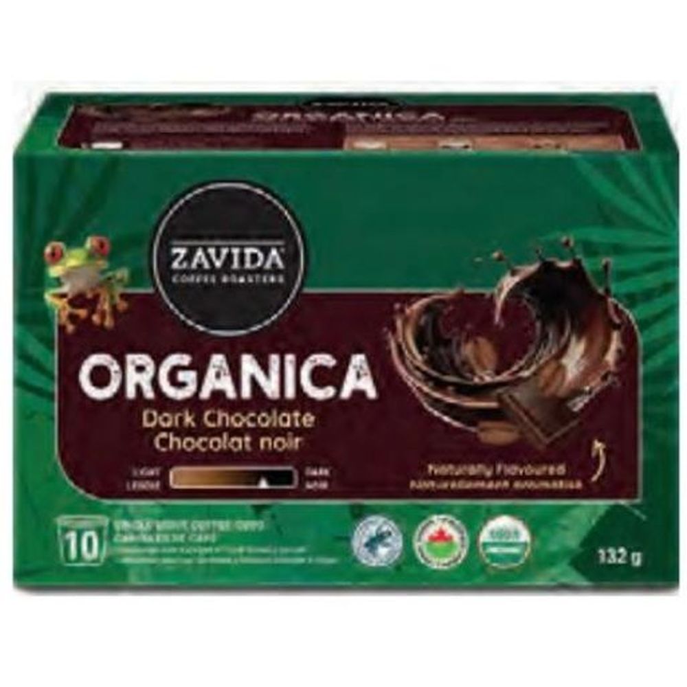 Zavida Organica Dark Chocolate Coffee Pod, 300 G -- 6 Per Case