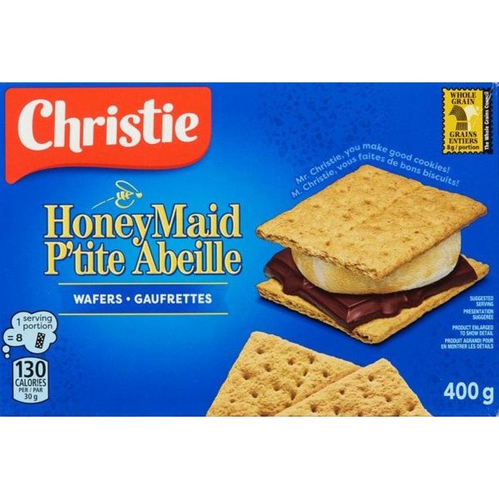 Honey Maid Petite Abeille Cracker Cookies, 400 G -- 12 Per Case