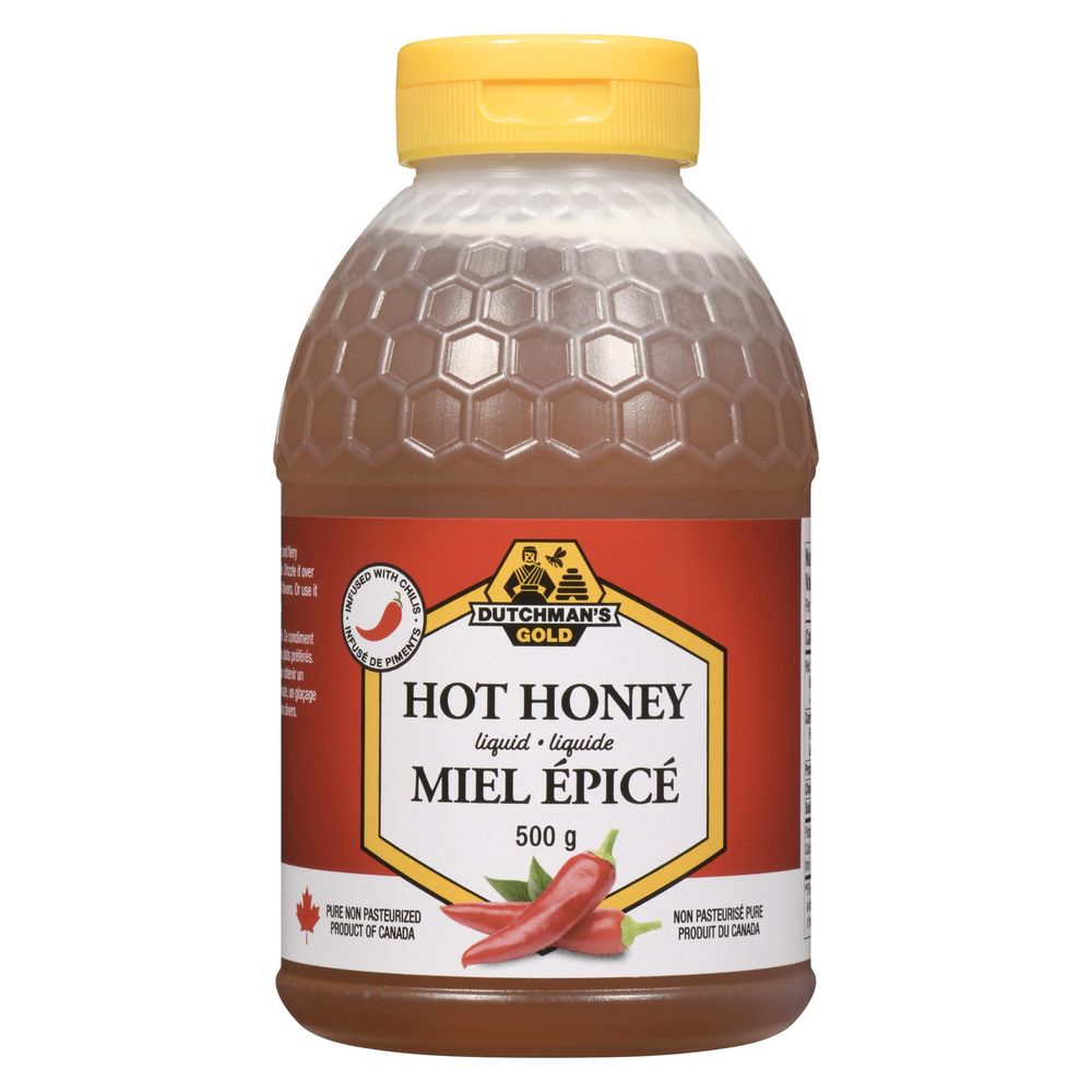 Dutchman's Gold Miel Piquant, 500 G -- 12 Par Caisse