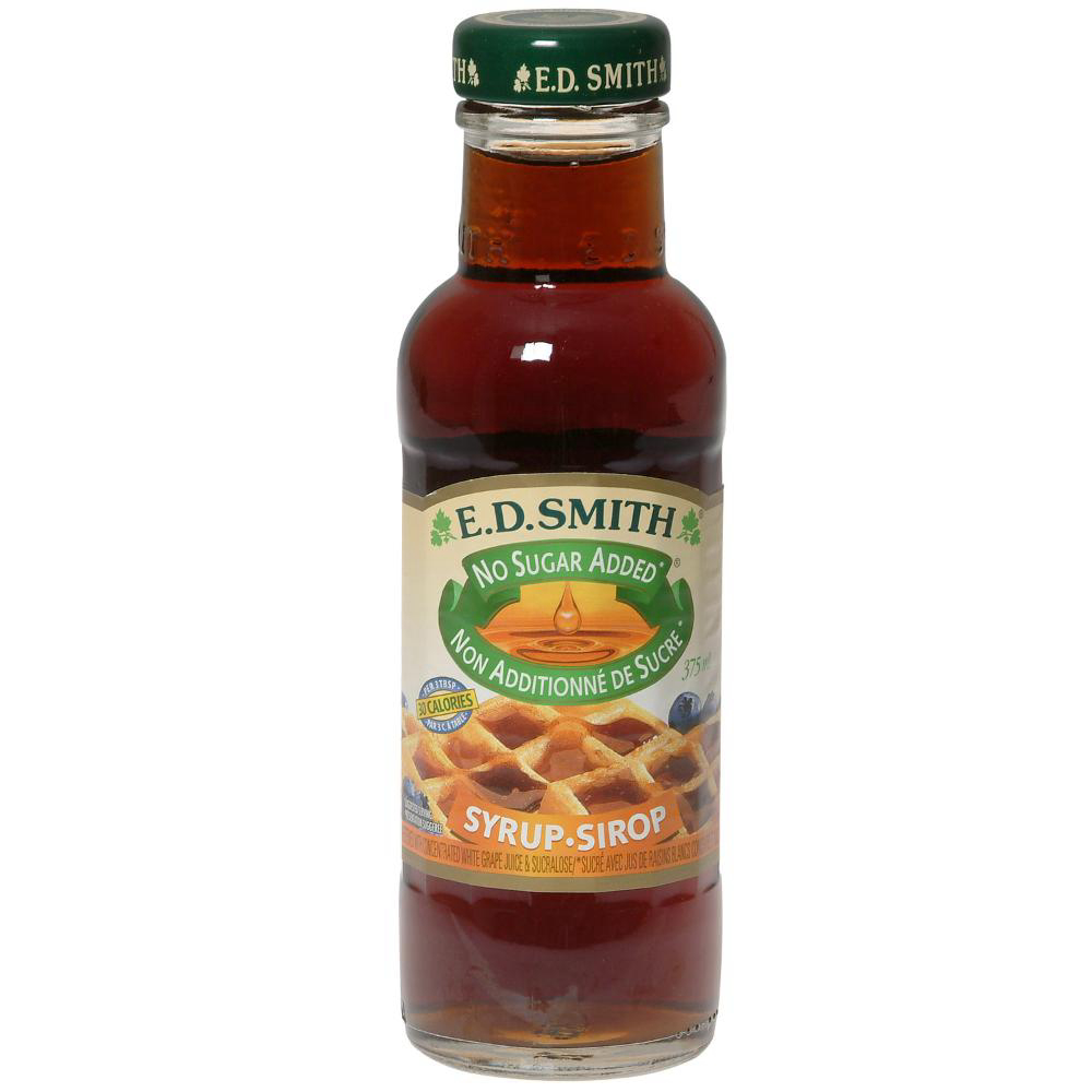 E.d. Smith Sugar Free Table Syrup, 375 Ml -- 12 Per Case