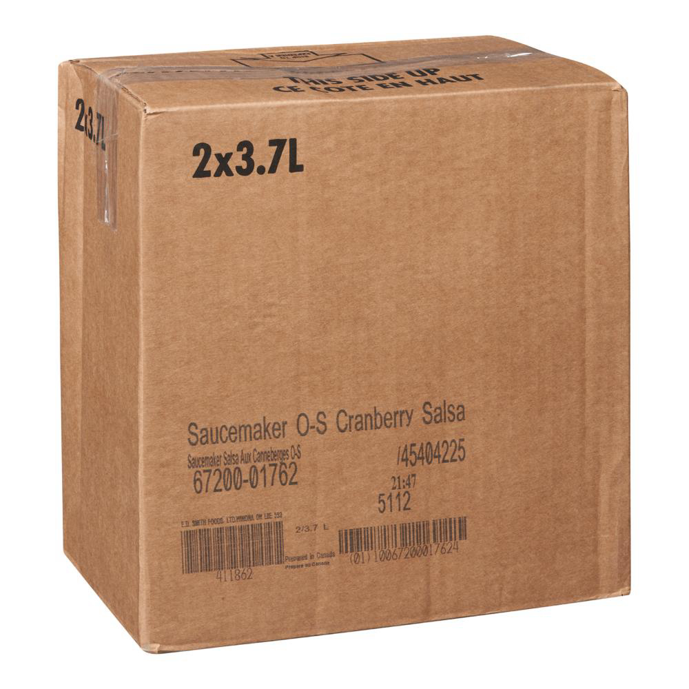 Saucemaker Sauce Salsa Aux Canneberges, 3,7 L -- 2 Par Boîte