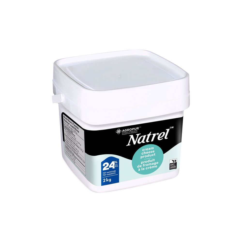 Natrel Fromage À La Crème À 24 % De Matières Grasses, 2 Kg