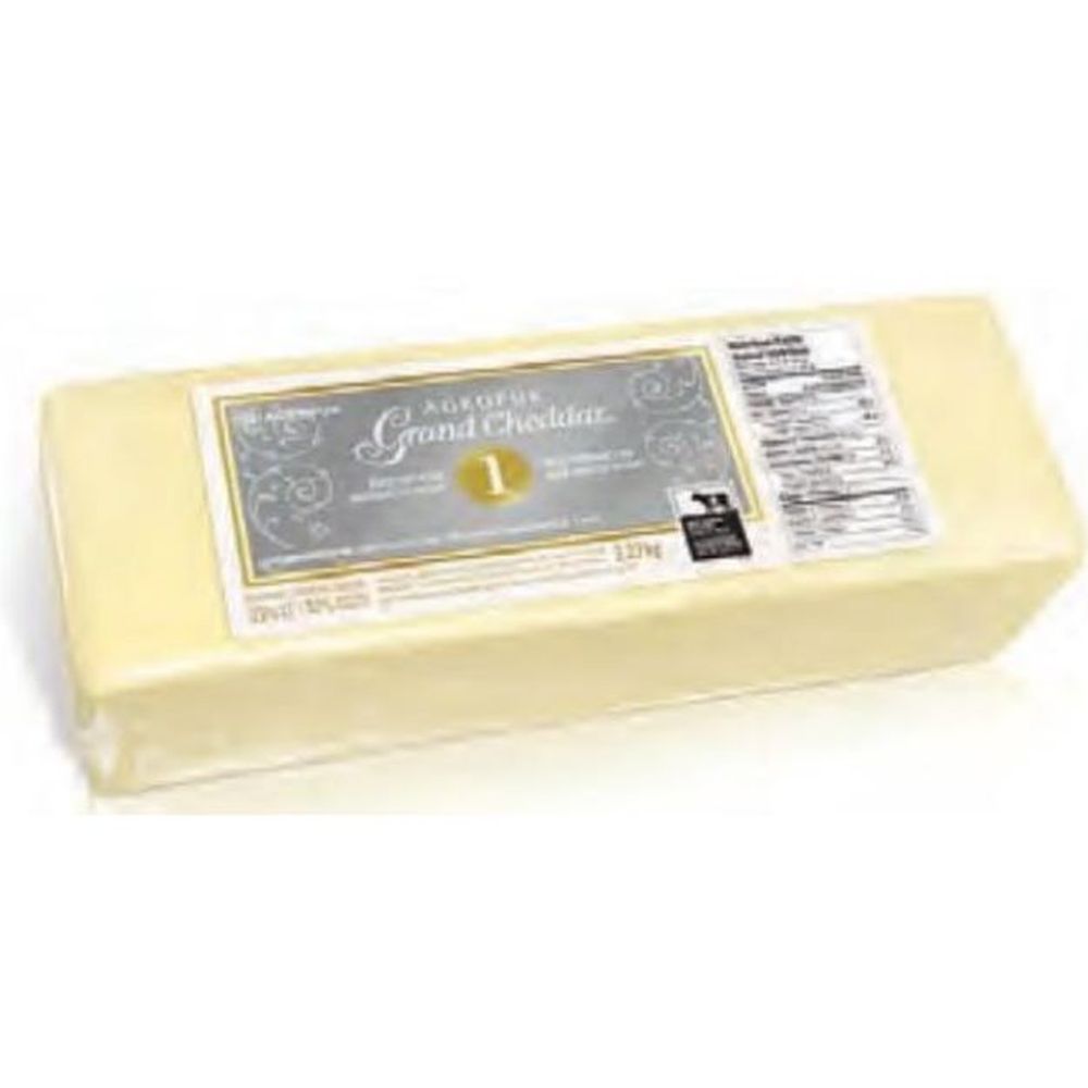 Agropur Signature Grand One Year Aged Cheddar Cheese, 2.7 Kg -- 2 Per Case