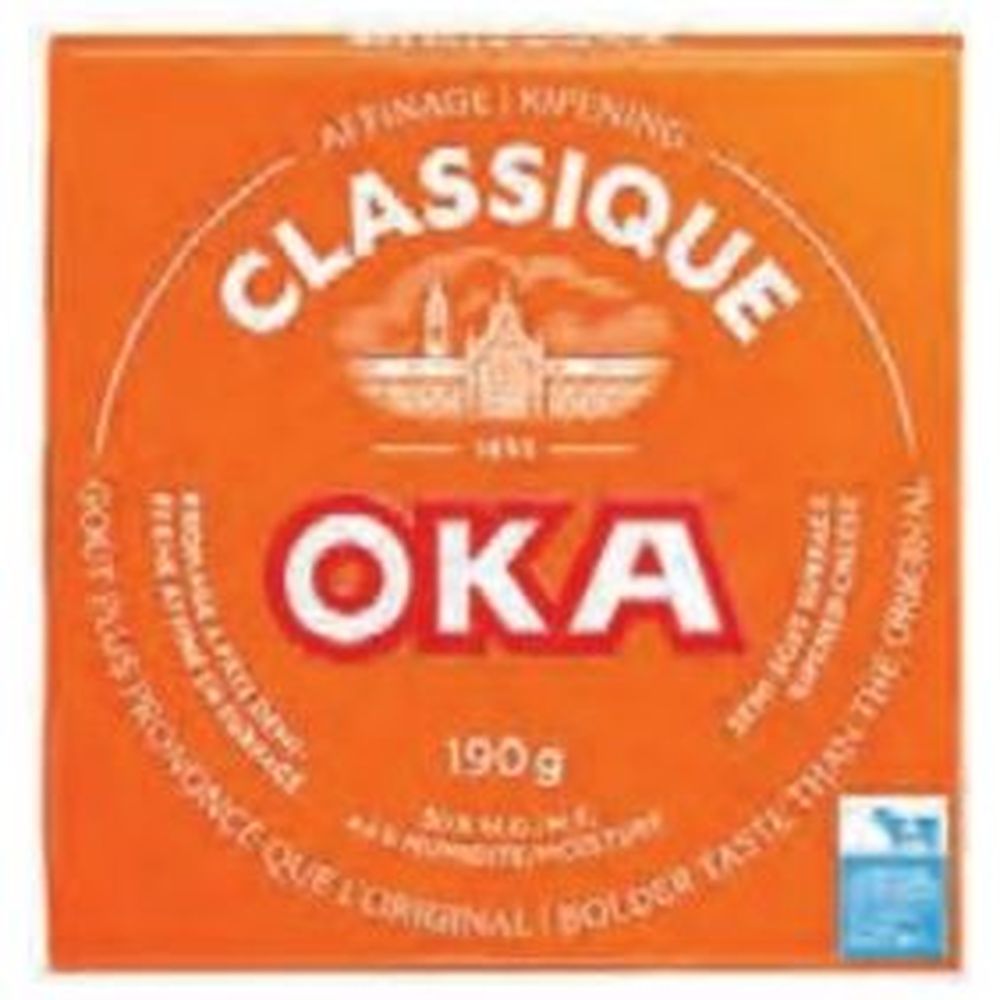 Oka Aged Classique Cheese, 190 G -- 6 Per Case