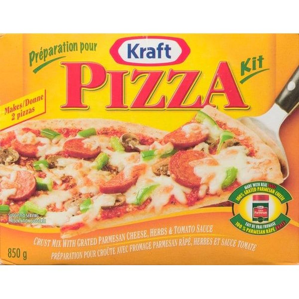 Kraft Dinner Pizza Kit, 850 G -- 12 Per Case