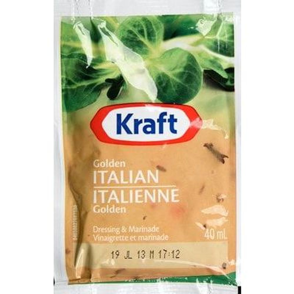 Kraft Italian Dressing - Portion Pack, 40 Ml -- 100 Per Case
