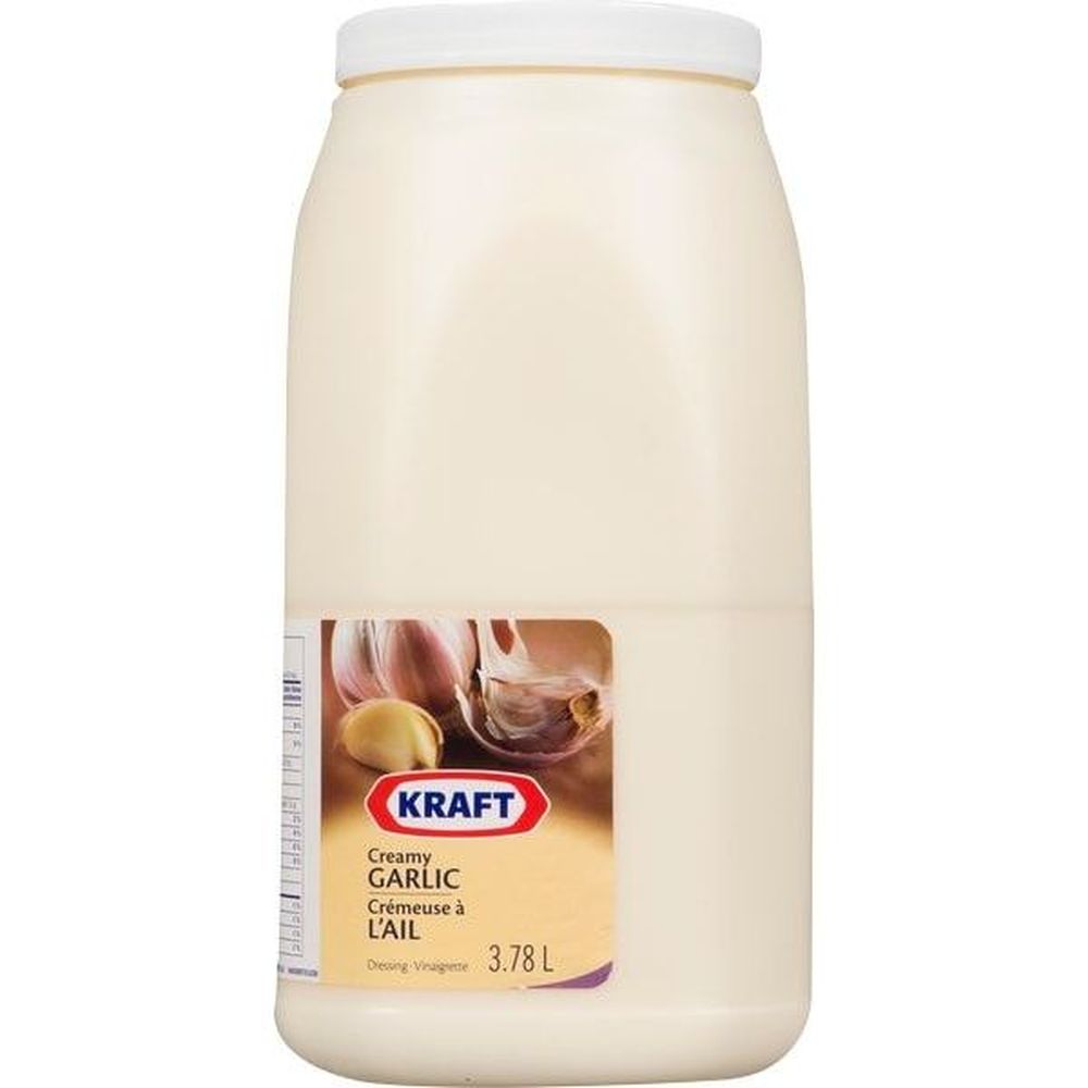 Kraft Creamy Garlic Liquid Dressing, 3.78 L -- 2 Per Case