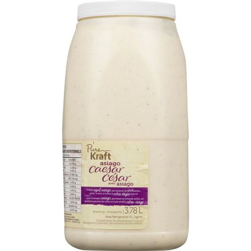 Kraft Asiago Caesar Spoonable Dressing, 3.78 L -- 2 Per Case