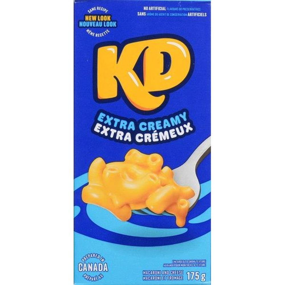 Kraft Extra Creamy Macaroni Cheese Dinner, 175 G -- 24 Per Case