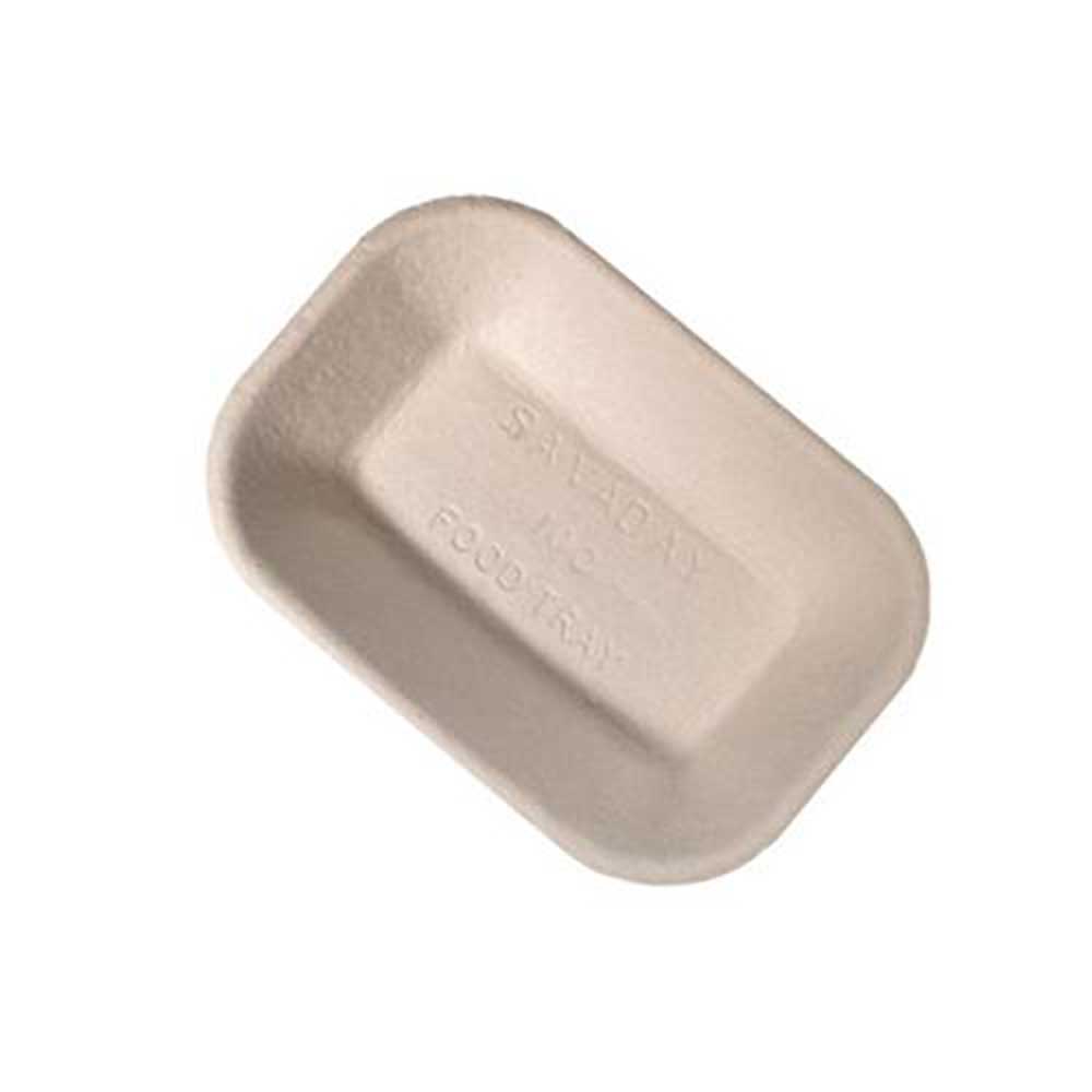 Food Savaday 100 Natural Pulp Fibre Food Tray -- 1008 Per Case