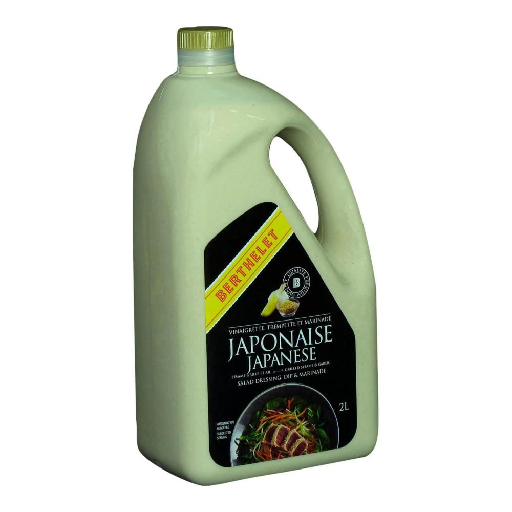 Berthelet Japanese Vinaigrette Dressing, 2 L - 2 Per Case