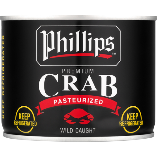 Phillips Premium Wild Caught Pasteurized Special Crab Meat, 1 Pound -- 6 Per Case