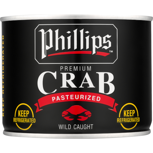 Phillips Premium Wild Caught Claw Crab Meat, 1 Pound -- 6 Per Case