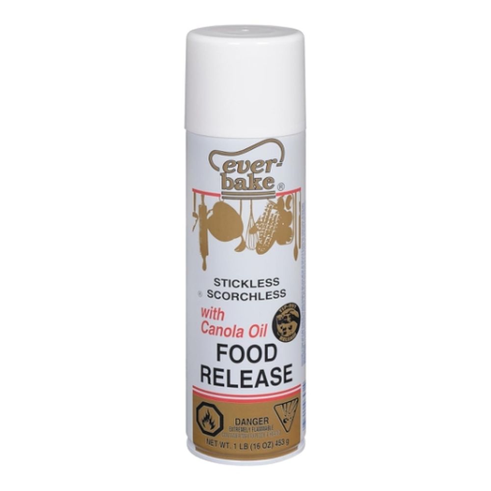 Everbake Food Release Cooking Spray, 454 G -- 6 Per Case