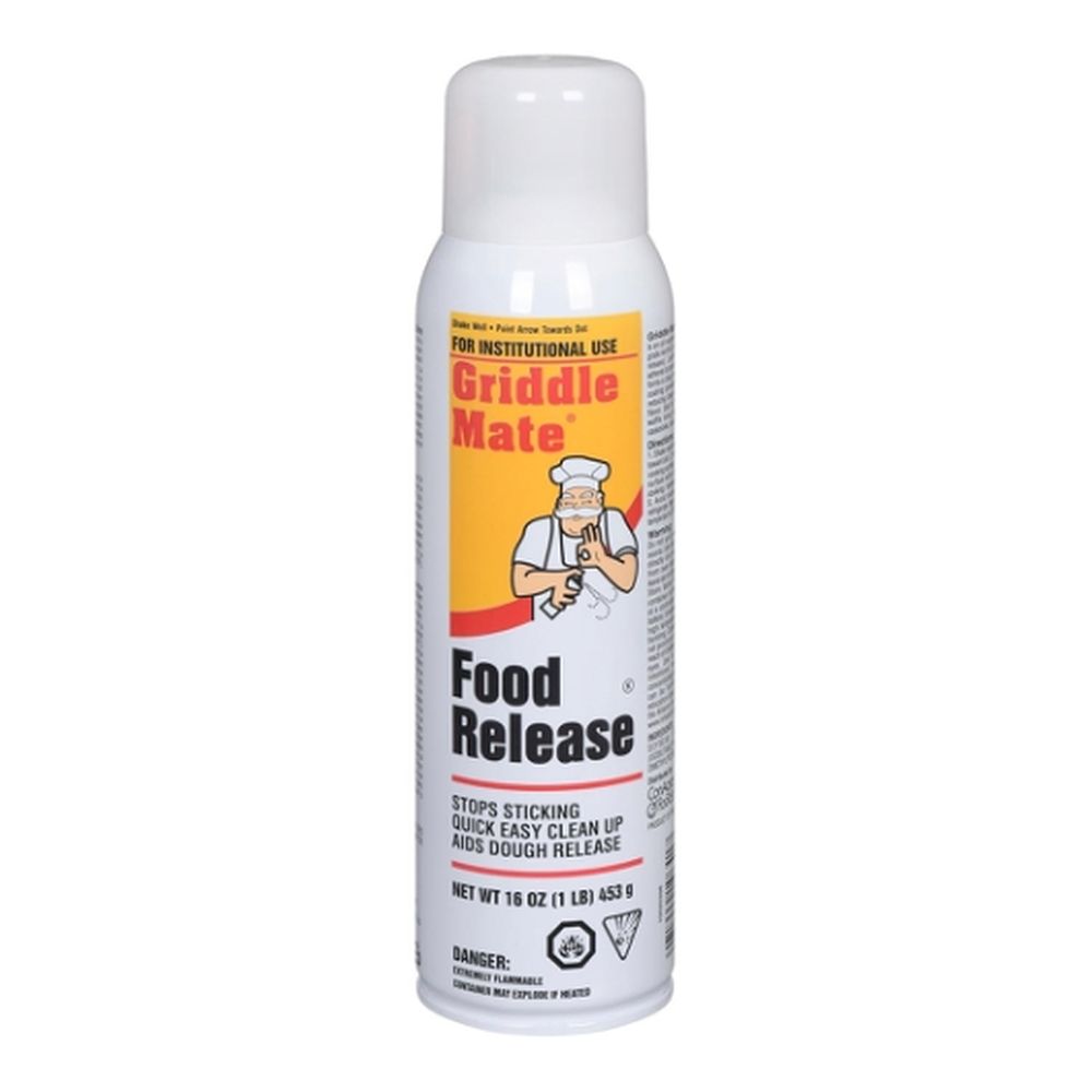 Griddle Mate Food Release Spray, 454 G -- 6 Per Case