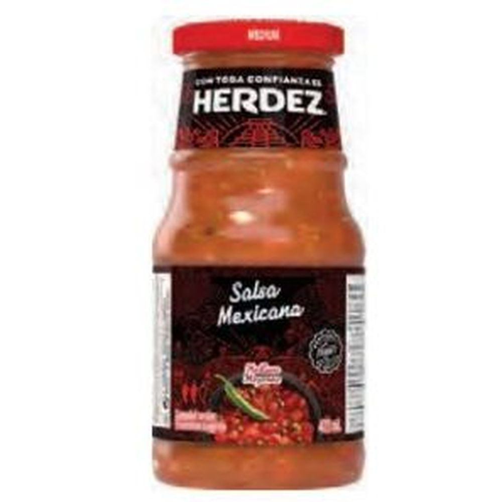 Herdez Medium Salsa, 431 Ml -- 12 Per Case