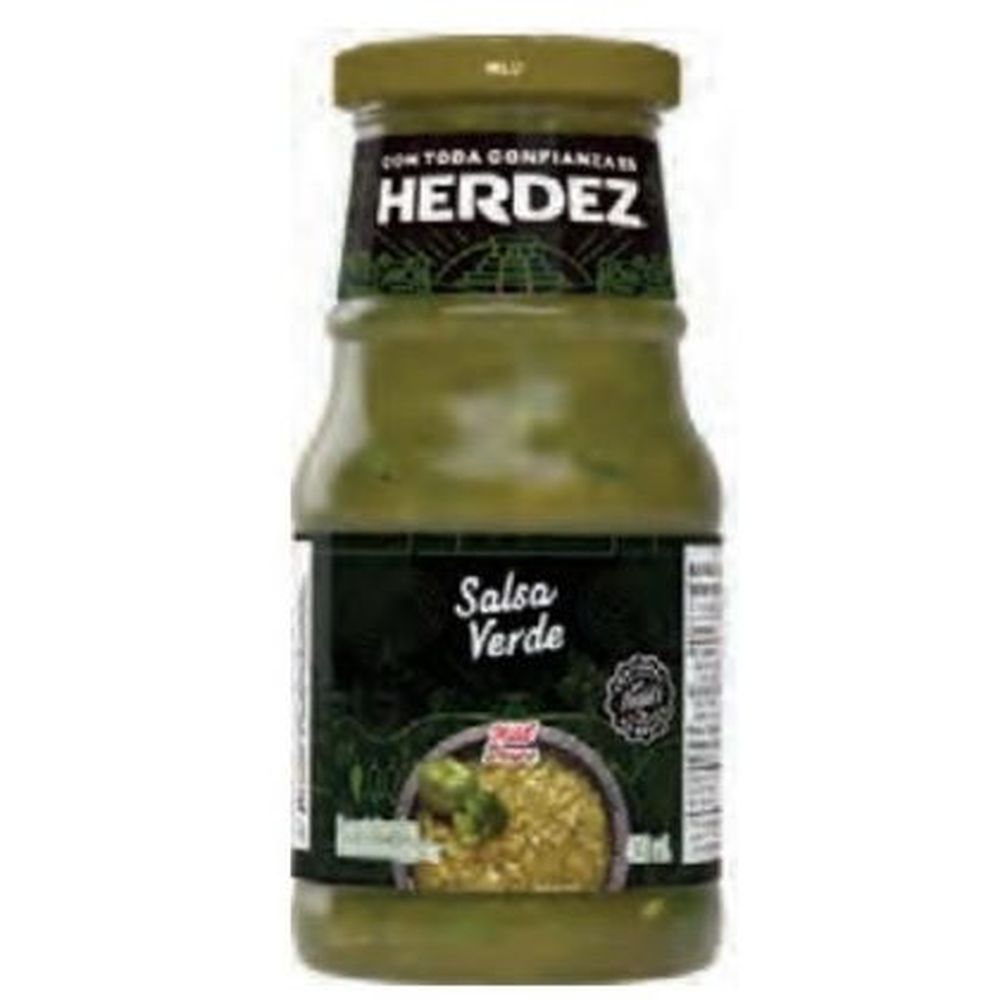 Herdez Salsa Verde Douce, 431 Ml -- 12 Par Caisse
