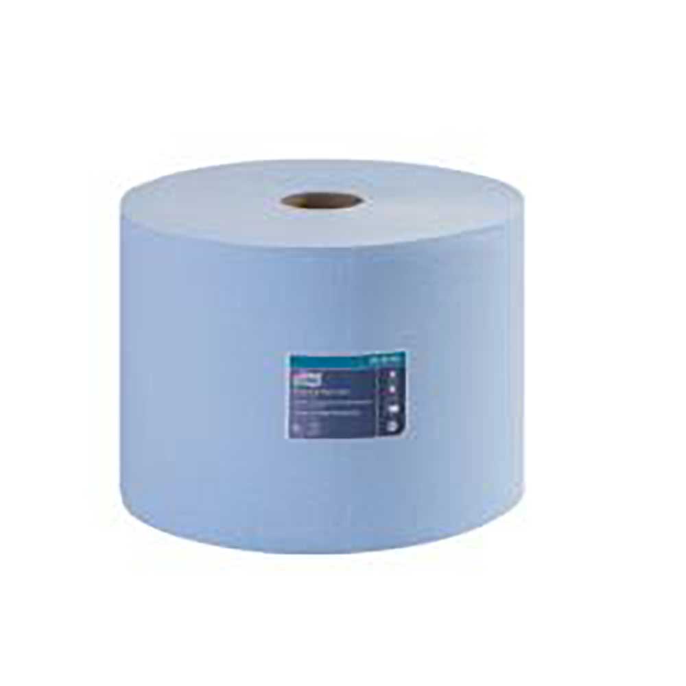 Tork Blue 1-ply Heavy-duty Industrial Molded Fiber Paper Wiper Roll, 800 Ft