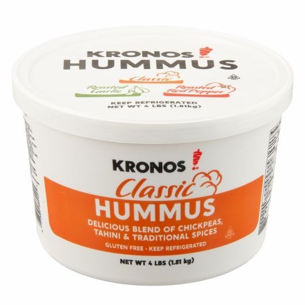 Kronos Classic Hummus, 4 Lb -- 2 Per Case