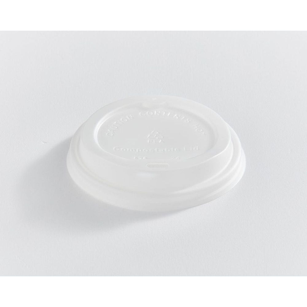 Eco Guardian Cpla Compostable Lid For 10-20 Oz Paper Cup -- 1000 Per Case