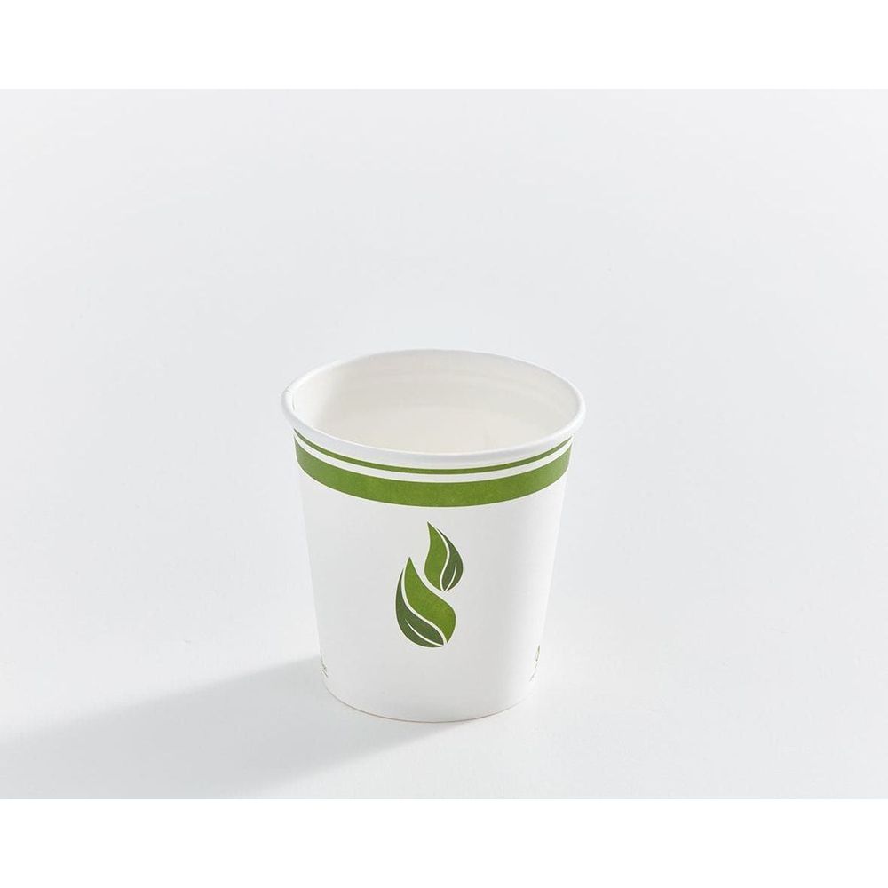 Eco Guardian Compostable Pla-lined Single Wall Paper Cup, 10 Oz Capacity -- 1000 Per Case