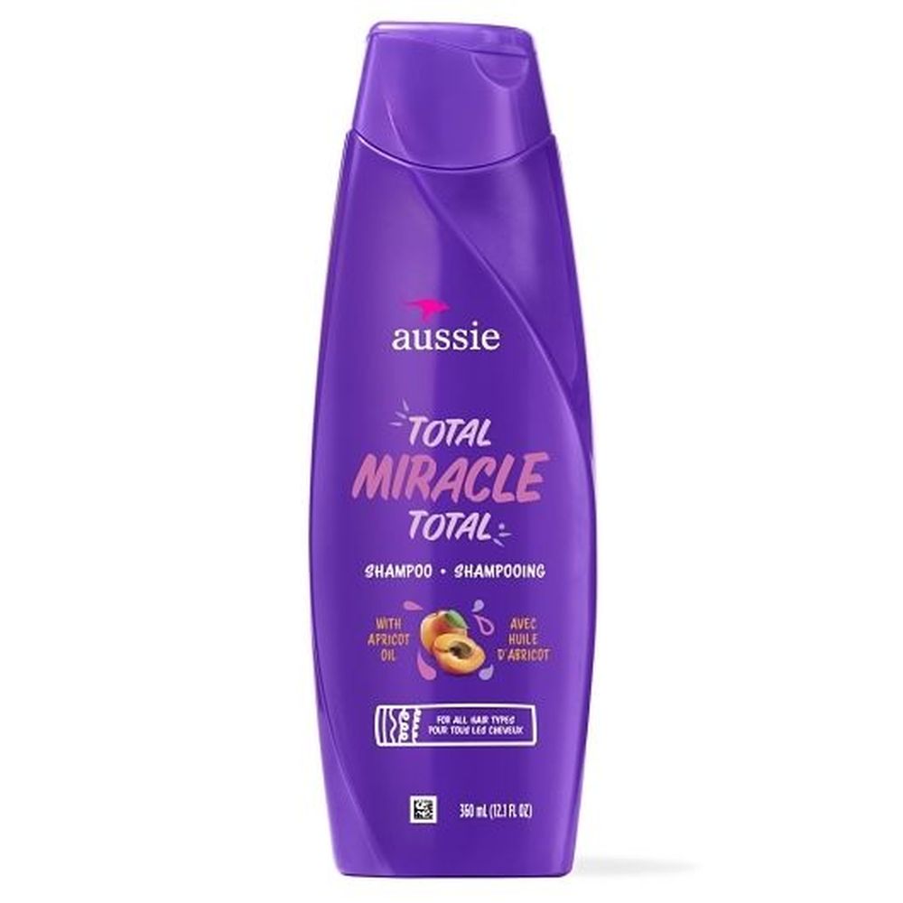 Aussie Total Miracle 7-in-1 Shampoo, 360 Ml -- 6 Per Case
