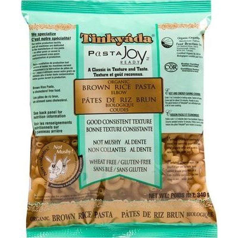 Tinkyada Organic Brown Rice Elbow Pasta, 340 G -- 12 Per Case