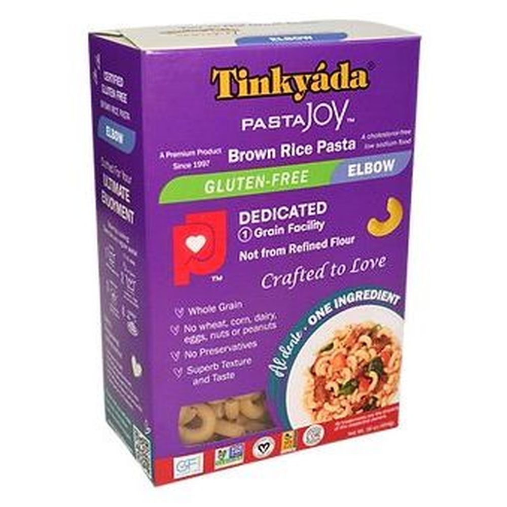Tinkyada Brown Rice Elbow Pasta, 454 G -- 12 Per Case