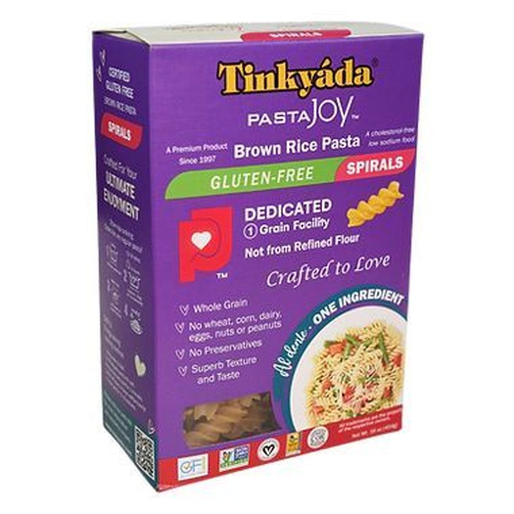 Tinkyada Brown Rice Spirals, 454 G -- 12 Per Case