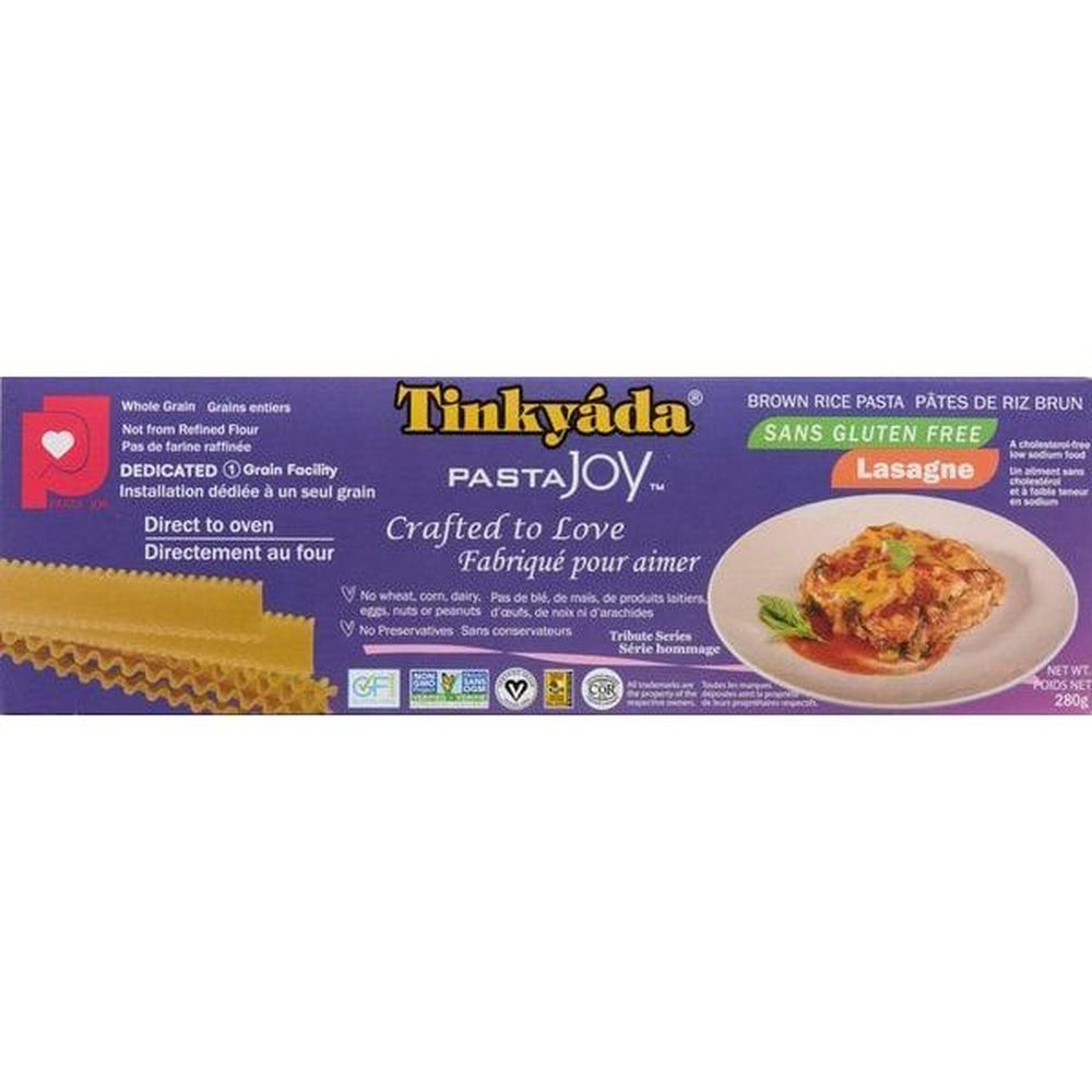 Tinkyada Brown Rice Lasagne, 280 G -- 12 Per Case