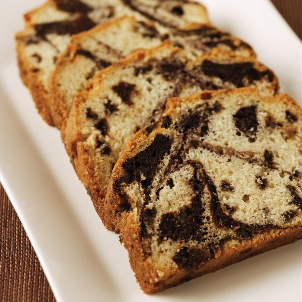 Collection Cafe Chocolate Marble Pound Cake, 19 Count -- 2 Per Case