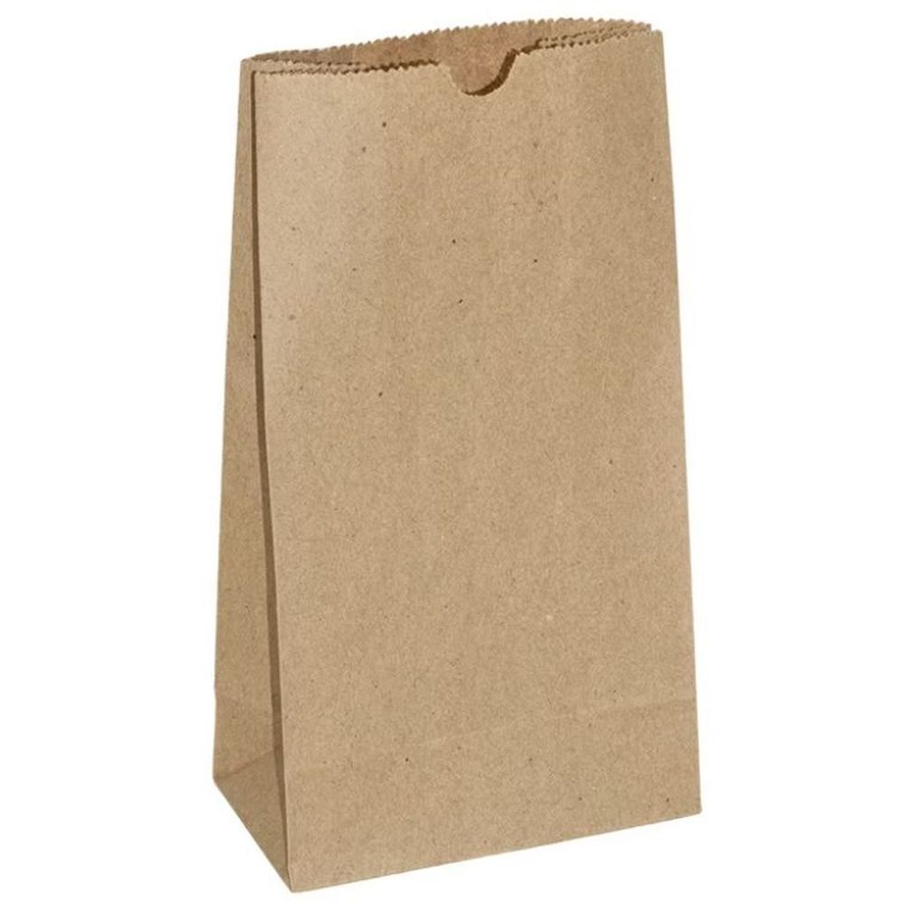 Gallipack Kraft Paper Bag, 2 Lb Capacity -- 500 Per Case