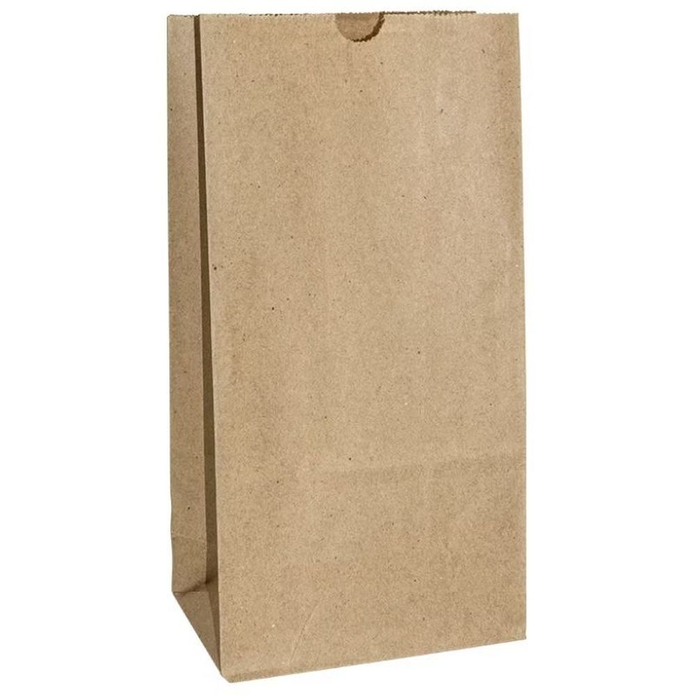Gallipack Kraft Paper Bag, 4 Lb Capacity -- 500 Per Case