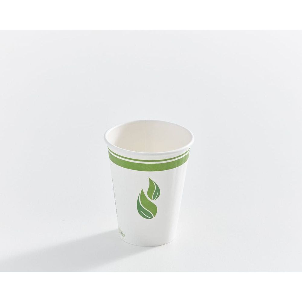 Eco Guardian Compostable Pla-lined Insulated Paper Cup, 8 Oz Capacity -- 1000 Per Case