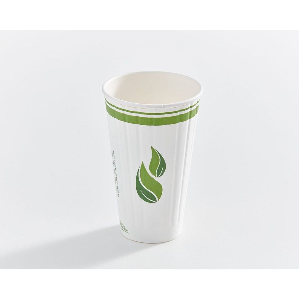 Eco Guardian Compostable Pla-lined Insulated Paper Cup, 16 Oz Capacity -- 600 Per Case
