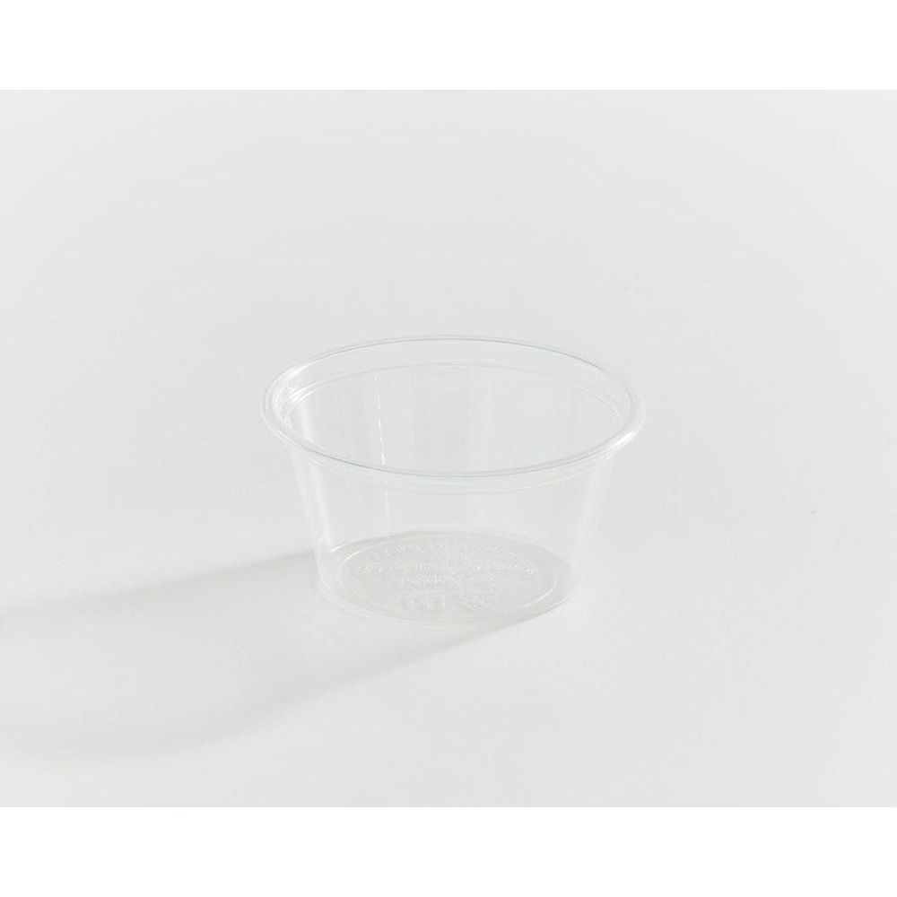 Eco Guardian Clear Compostable Pla Portion Cup, 2 Oz Capacity -- 2500 Per Case